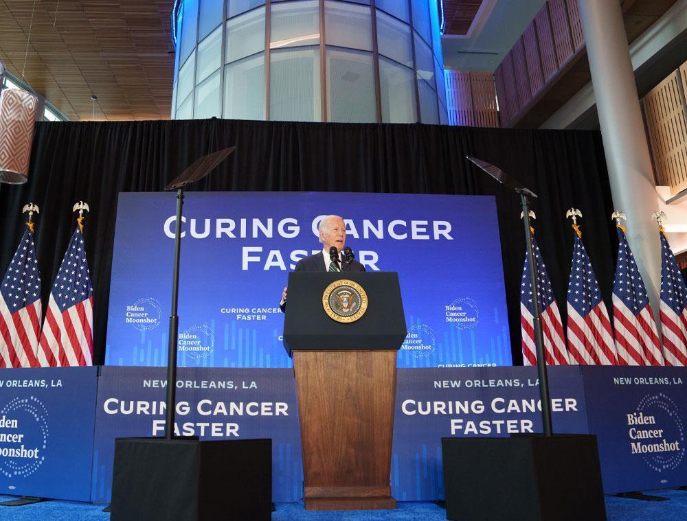 President Biden announces up to nearly $23 million for Tulane to develop revolutionary cancer ‘moonshot’ project